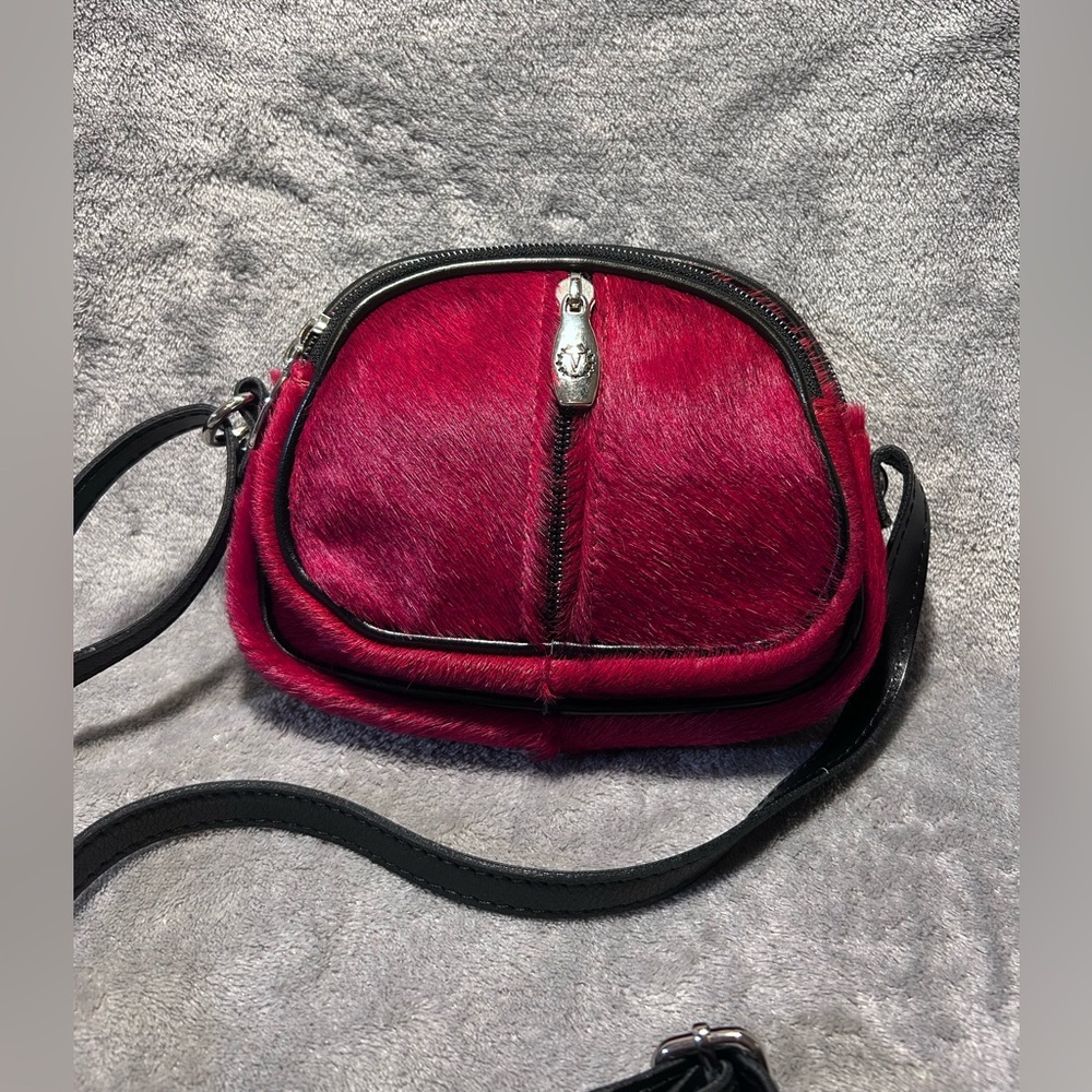 Valentina Genuine Pony Hair Crossbody Bag - Picture 3 of 12